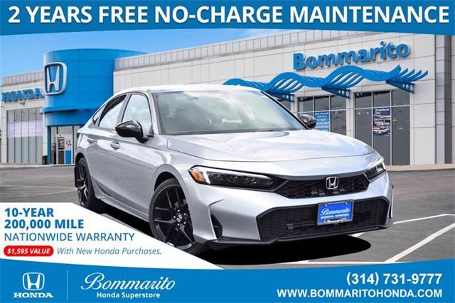 new 2025 Honda Civic car, priced at $28,600