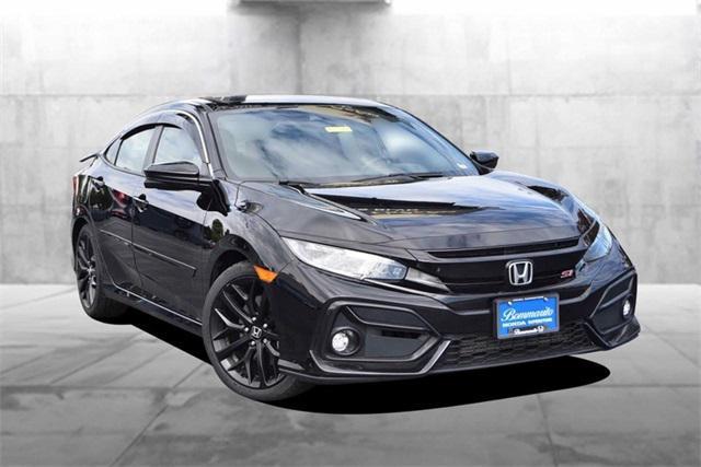 used 2020 Honda Civic Si car, priced at $21,188