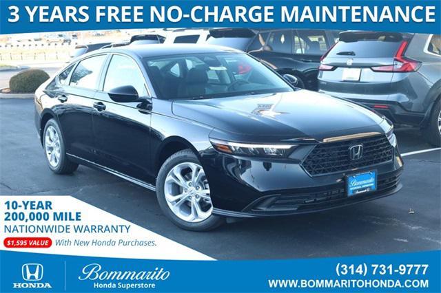 new 2025 Honda Accord car, priced at $29,490