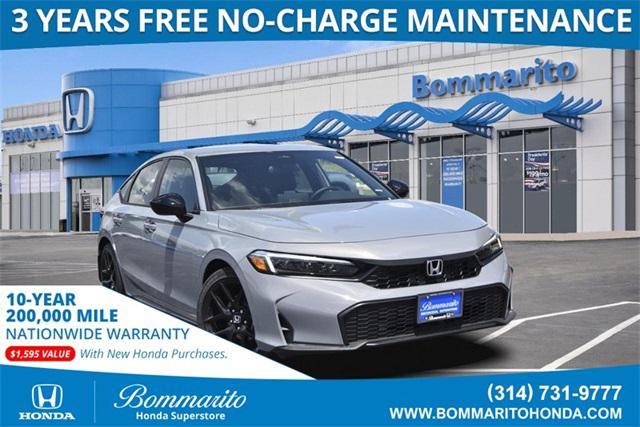 new 2025 Honda Civic car, priced at $29,055