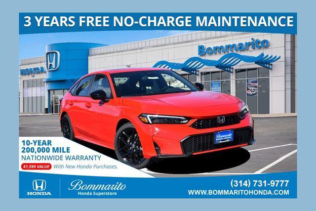 new 2026 Honda Civic Hybrid car, priced at $30,490