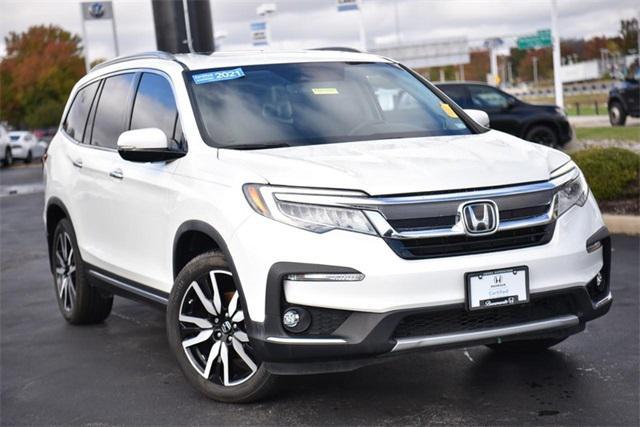 used 2021 Honda Pilot car, priced at $34,688