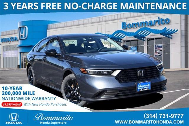 new 2025 Honda Accord car, priced at $31,755