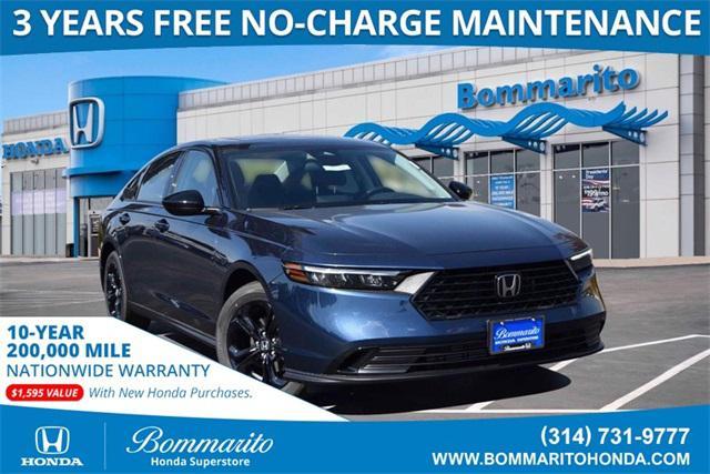 new 2025 Honda Accord car, priced at $31,755