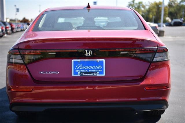 new 2024 Honda Accord car, priced at $31,460