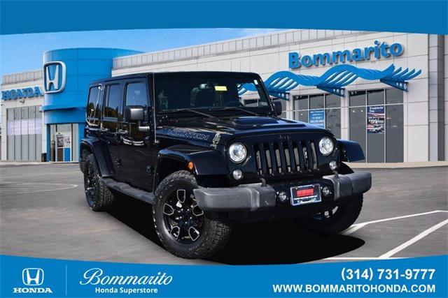 used 2017 Jeep Wrangler Unlimited car, priced at $25,488