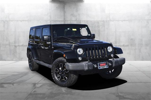 used 2017 Jeep Wrangler Unlimited car, priced at $25,488
