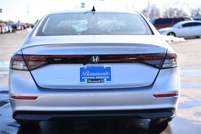 new 2025 Honda Accord car, priced at $31,710