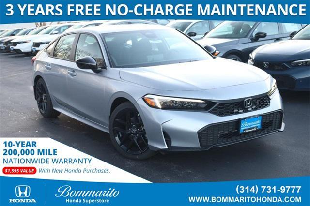 new 2026 Honda Civic car, priced at $27,790