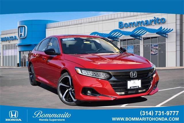 used 2021 Honda Accord car, priced at $27,188