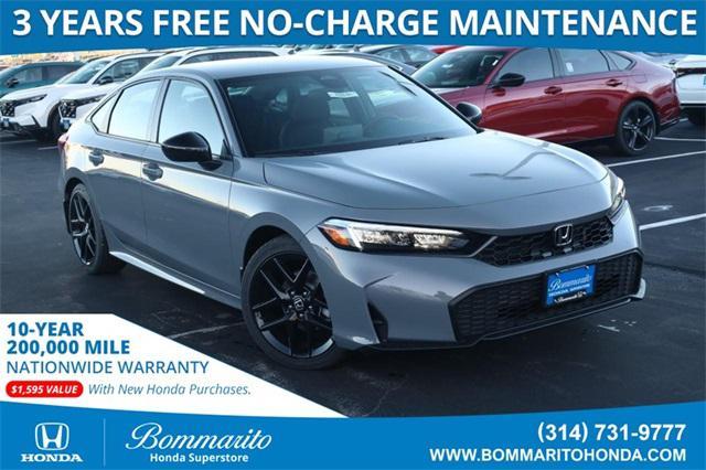 new 2026 Honda Civic car, priced at $28,245