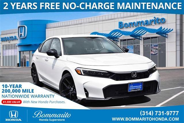 new 2025 Honda Civic car, priced at $29,055