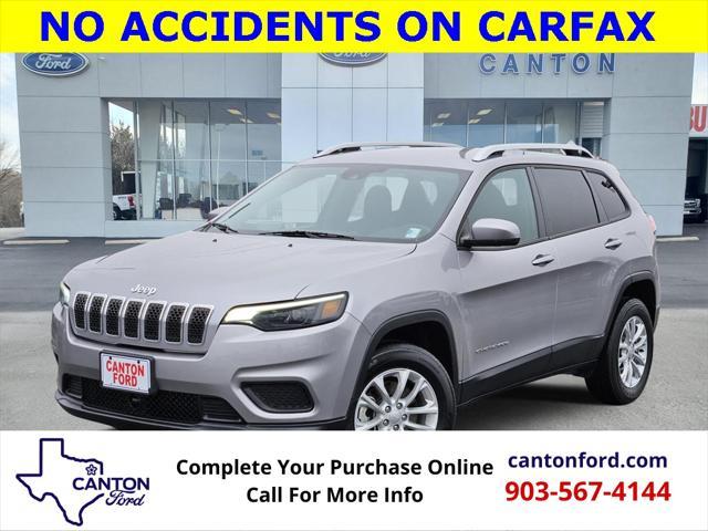 used 2021 Jeep Cherokee car, priced at $18,888