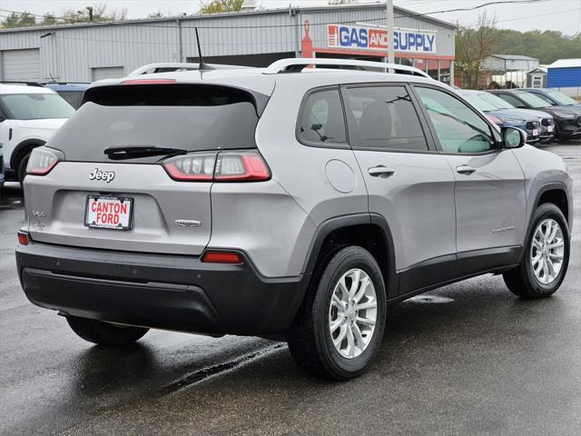 used 2021 Jeep Cherokee car, priced at $20,326