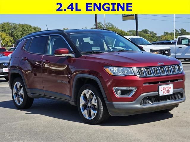 used 2021 Jeep Compass car, priced at $18,777