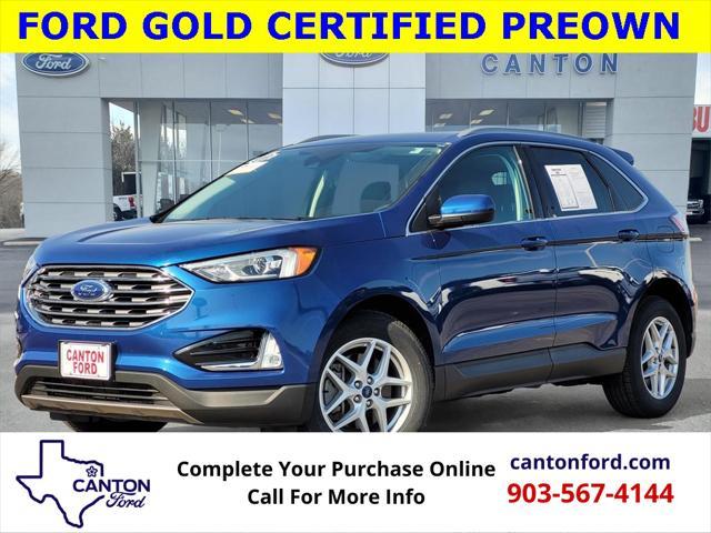 used 2021 Ford Edge car, priced at $24,140