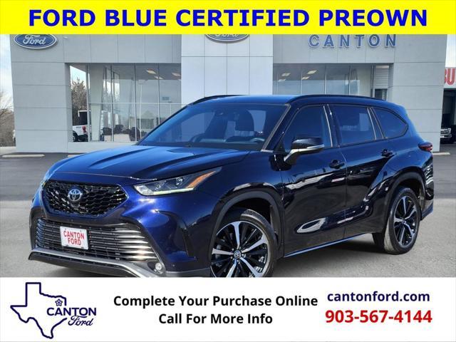 used 2021 Toyota Highlander car, priced at $28,469