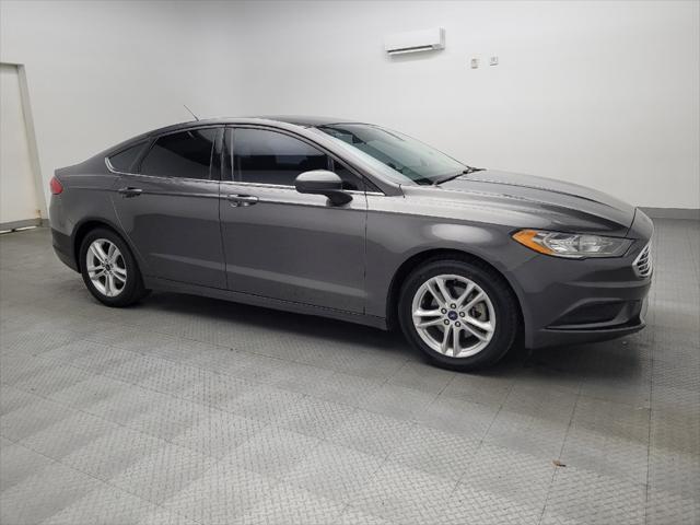 used 2018 Ford Fusion car, priced at $16,695