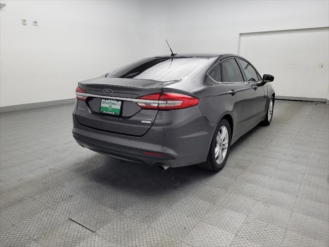 used 2018 Ford Fusion car, priced at $16,695