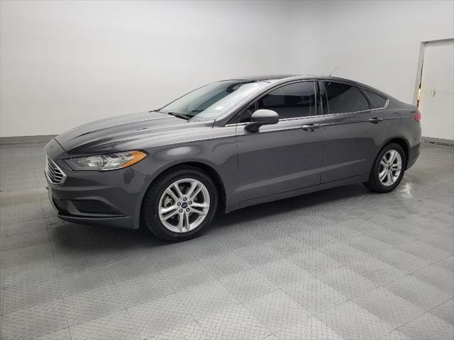 used 2018 Ford Fusion car, priced at $16,695