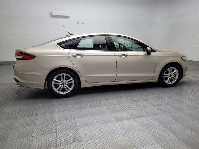 used 2018 Ford Fusion car, priced at $19,295