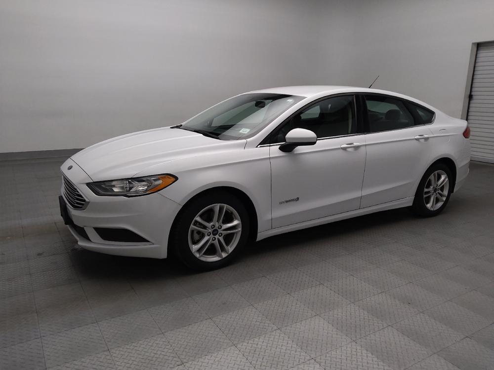 used 2018 Ford Fusion Hybrid car, priced at $19,595