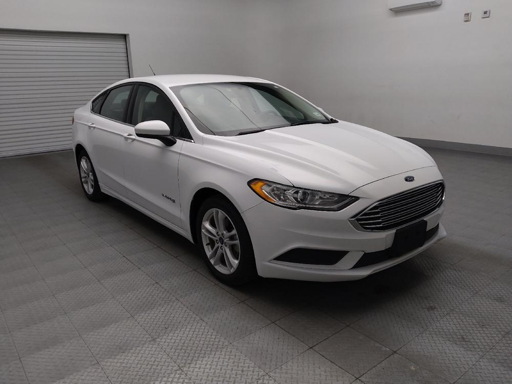 used 2018 Ford Fusion Hybrid car, priced at $19,595