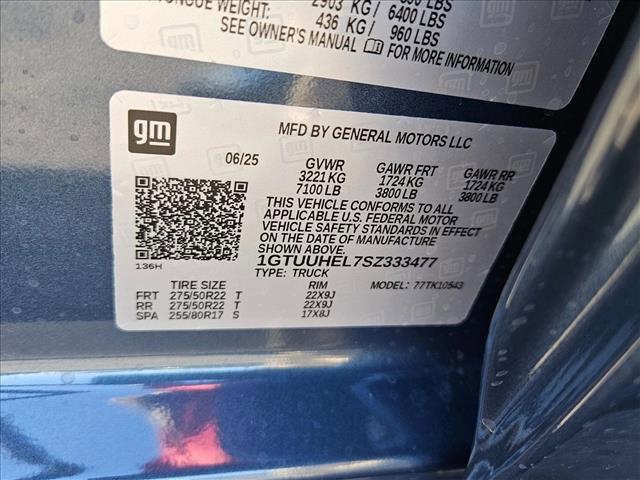new 2025 GMC Sierra 1500 car, priced at $84,255