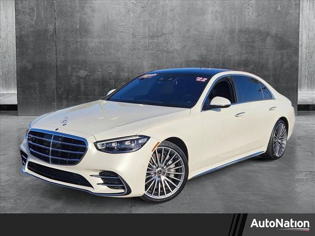 used 2022 Mercedes-Benz S-Class car, priced at $56,991
