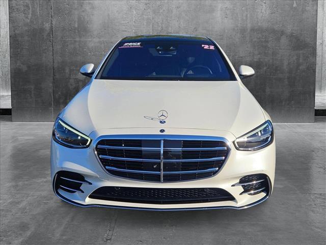 used 2022 Mercedes-Benz S-Class car, priced at $56,991