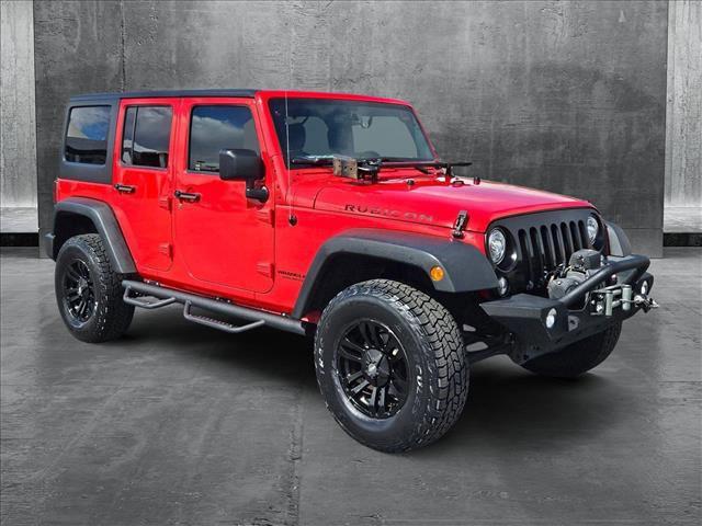 used 2017 Jeep Wrangler Unlimited car, priced at $21,293