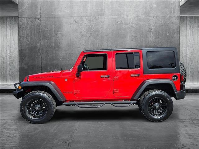 used 2017 Jeep Wrangler Unlimited car, priced at $21,293
