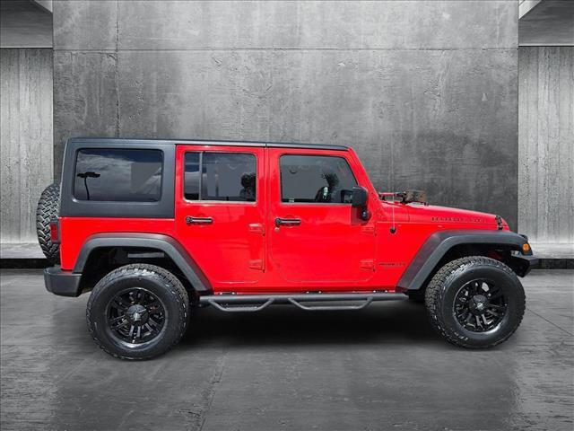 used 2017 Jeep Wrangler Unlimited car, priced at $21,293