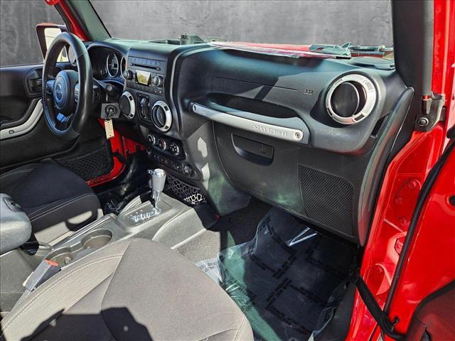 used 2017 Jeep Wrangler Unlimited car, priced at $21,293