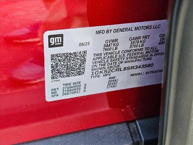 new 2025 GMC Yukon car, priced at $88,140