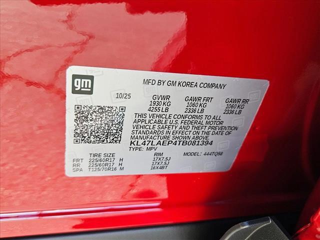 new 2026 Buick Envista car, priced at $27,675