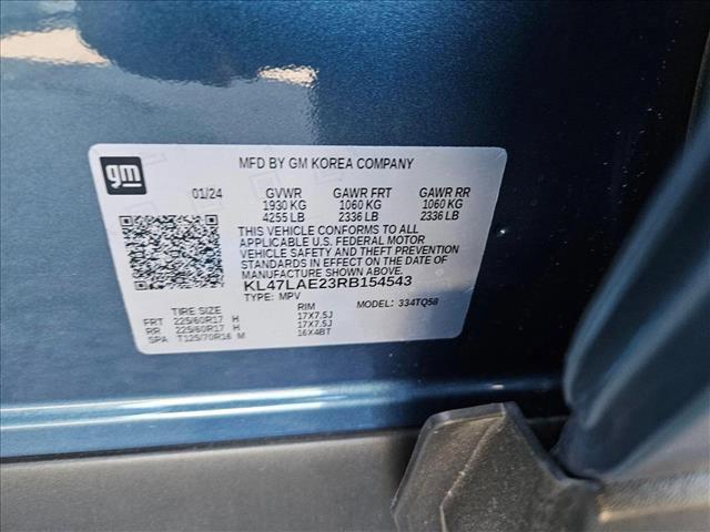 new 2024 Buick Envista car, priced at $26,225
