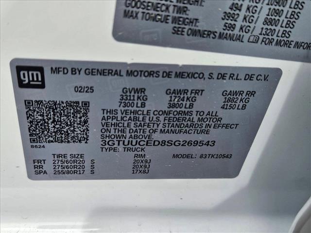 new 2025 GMC Sierra 1500 car, priced at $53,635