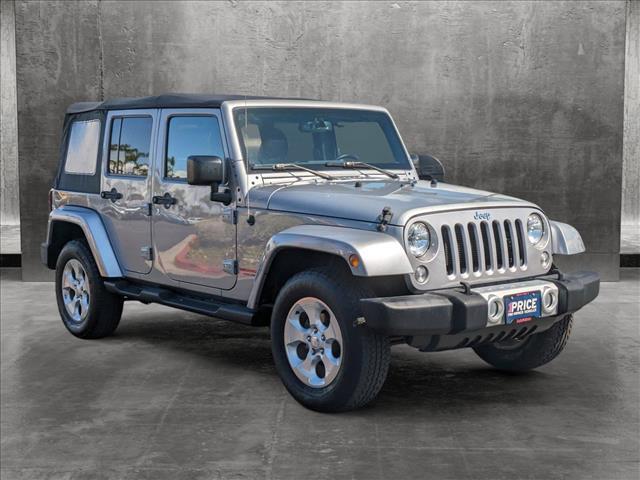 used 2015 Jeep Wrangler Unlimited car, priced at $21,992