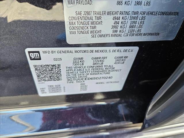 used 2025 GMC Sierra 1500 car, priced at $56,999