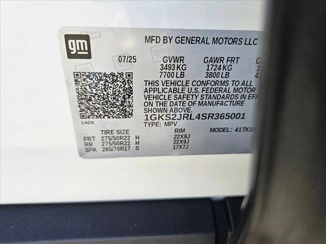 new 2025 GMC Yukon XL car, priced at $92,160