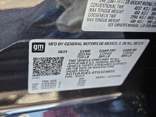 new 2026 GMC Sierra 1500 car, priced at $76,795