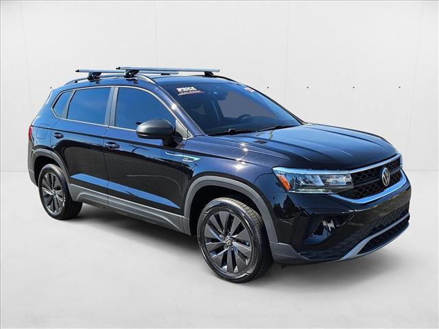used 2023 Volkswagen Taos car, priced at $18,450