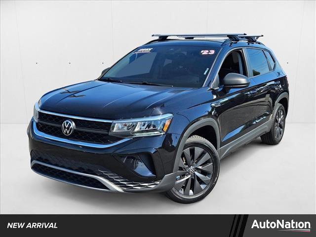 used 2023 Volkswagen Taos car, priced at $18,450