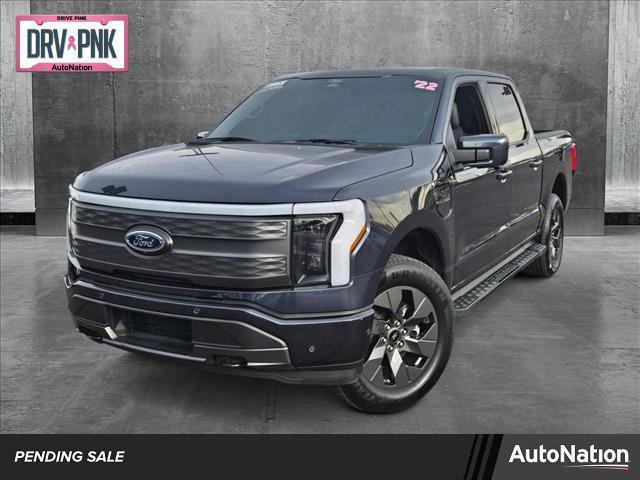 used 2022 Ford F-150 Lightning car, priced at $50,914