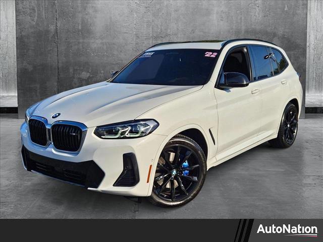 used 2022 BMW X3 car, priced at $49,397