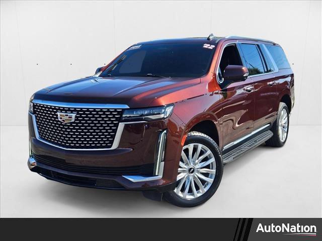 used 2022 Cadillac Escalade ESV car, priced at $57,493