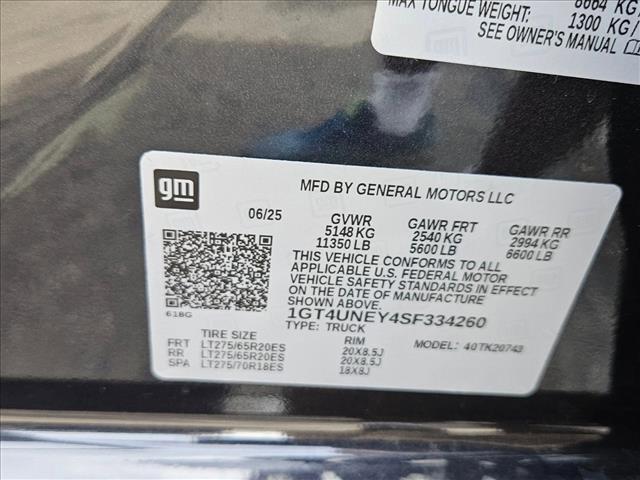 new 2025 GMC Sierra 2500 car, priced at $75,785