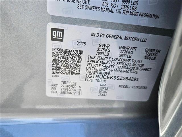 new 2025 GMC Sierra 1500 car, priced at $49,080