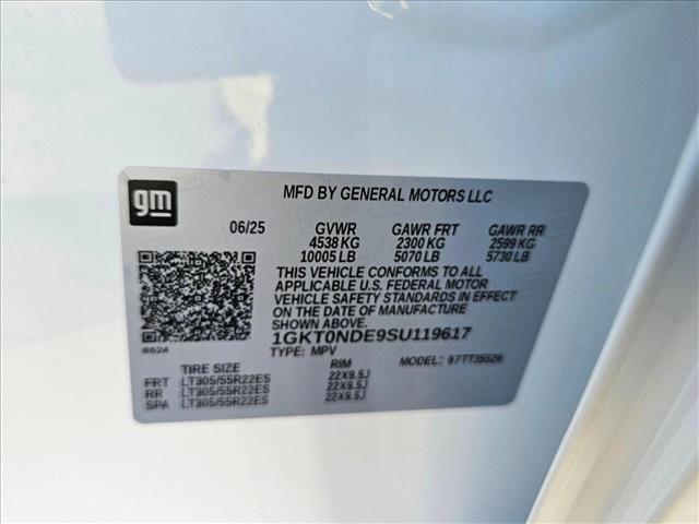 new 2025 GMC HUMMER EV SUV car, priced at $97,795